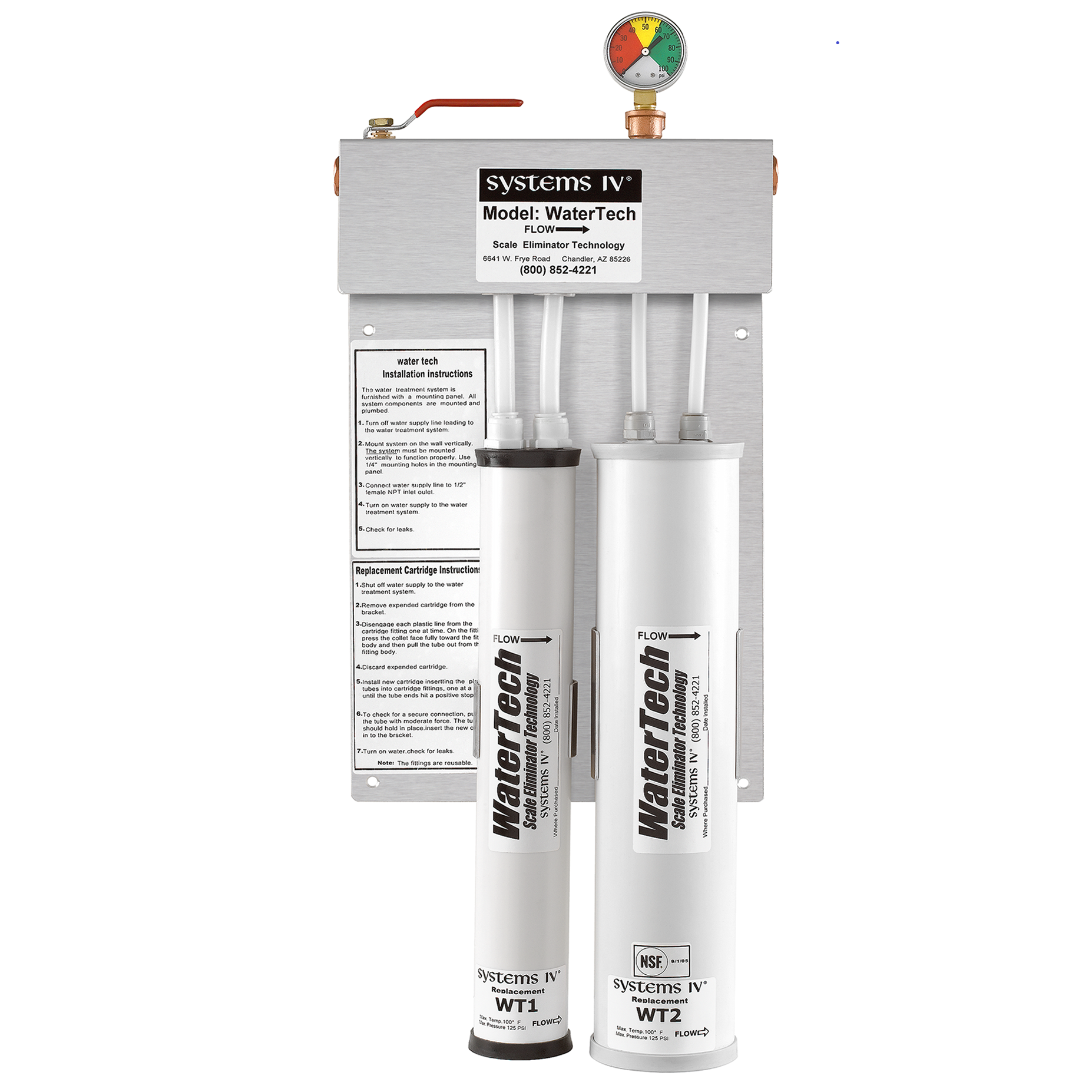 System Iv Ice Tech Steam Cooker & Ice Machine Water Filter, Systems IV WaterTech